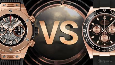 rolex vs hublot review.